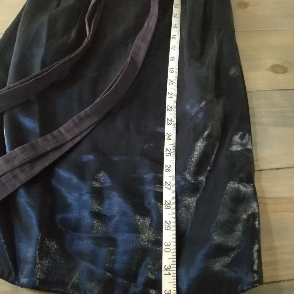 Bcbgirls black metallic formal dress size medium